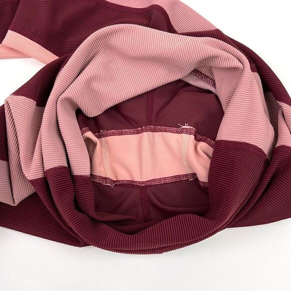 Beach Riot Colorblock ribbed leggings size M - Picture 9 of 13